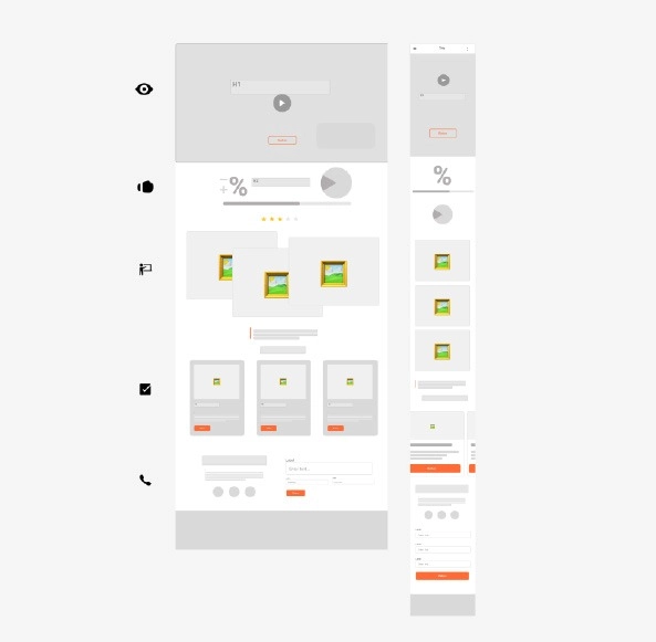 Low-Fidelity Wireframes