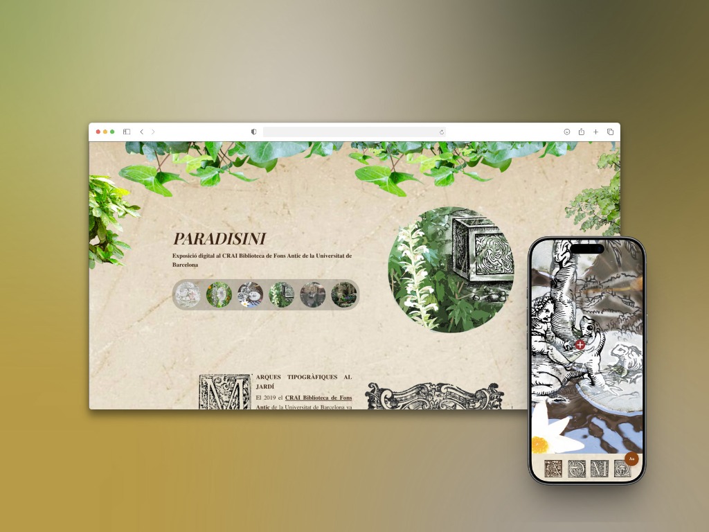 Paradisini Exhibition Showcase